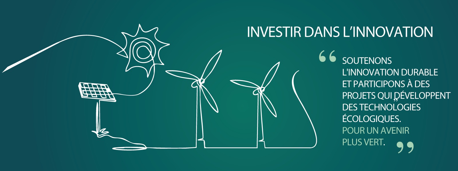 Investir Innovation cement